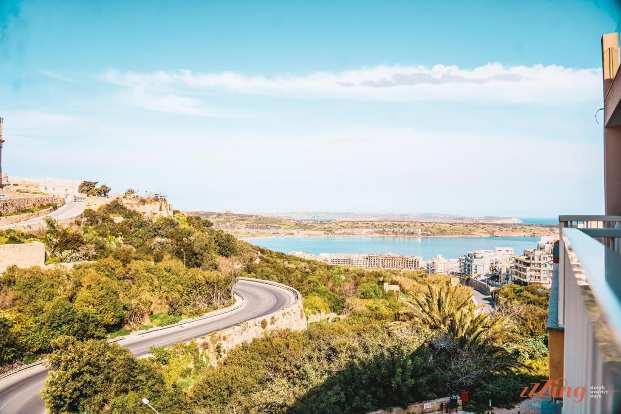 A Holiday Home In Mellieha With Gorgeous Views Exteriör bild