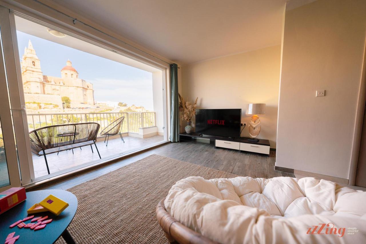 A Holiday Home In Mellieha With Gorgeous Views Exteriör bild