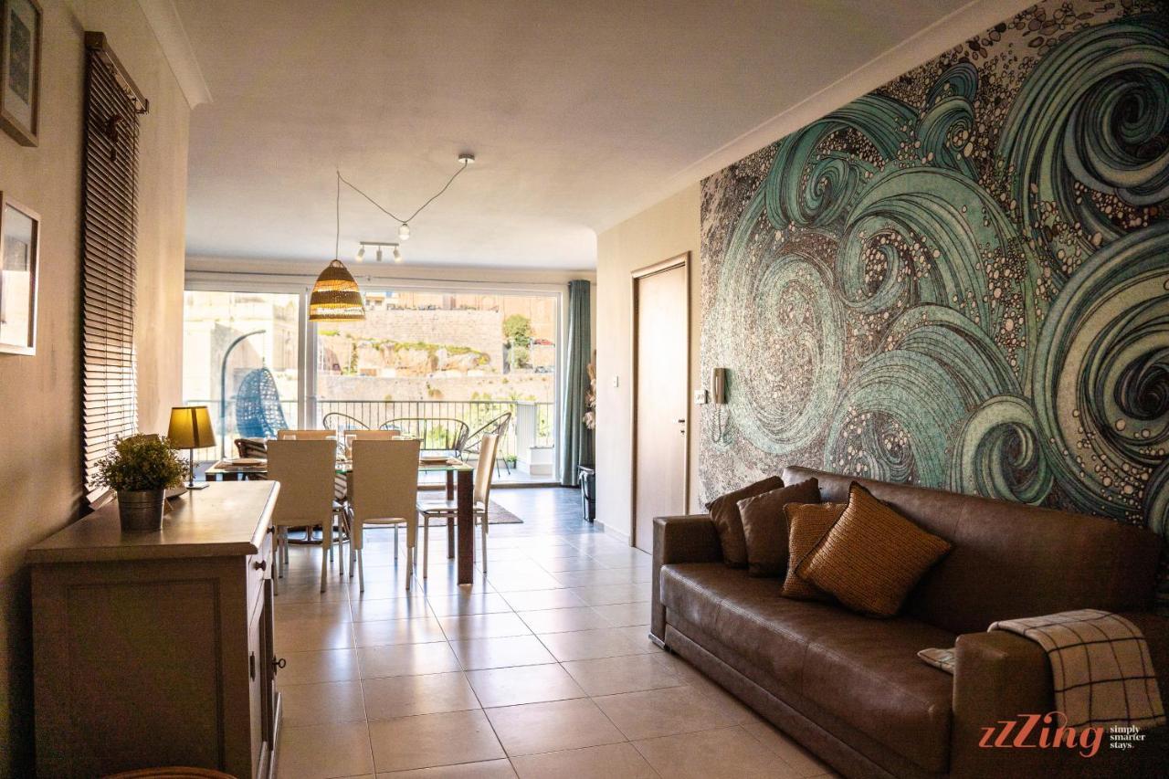 A Holiday Home In Mellieha With Gorgeous Views Exteriör bild