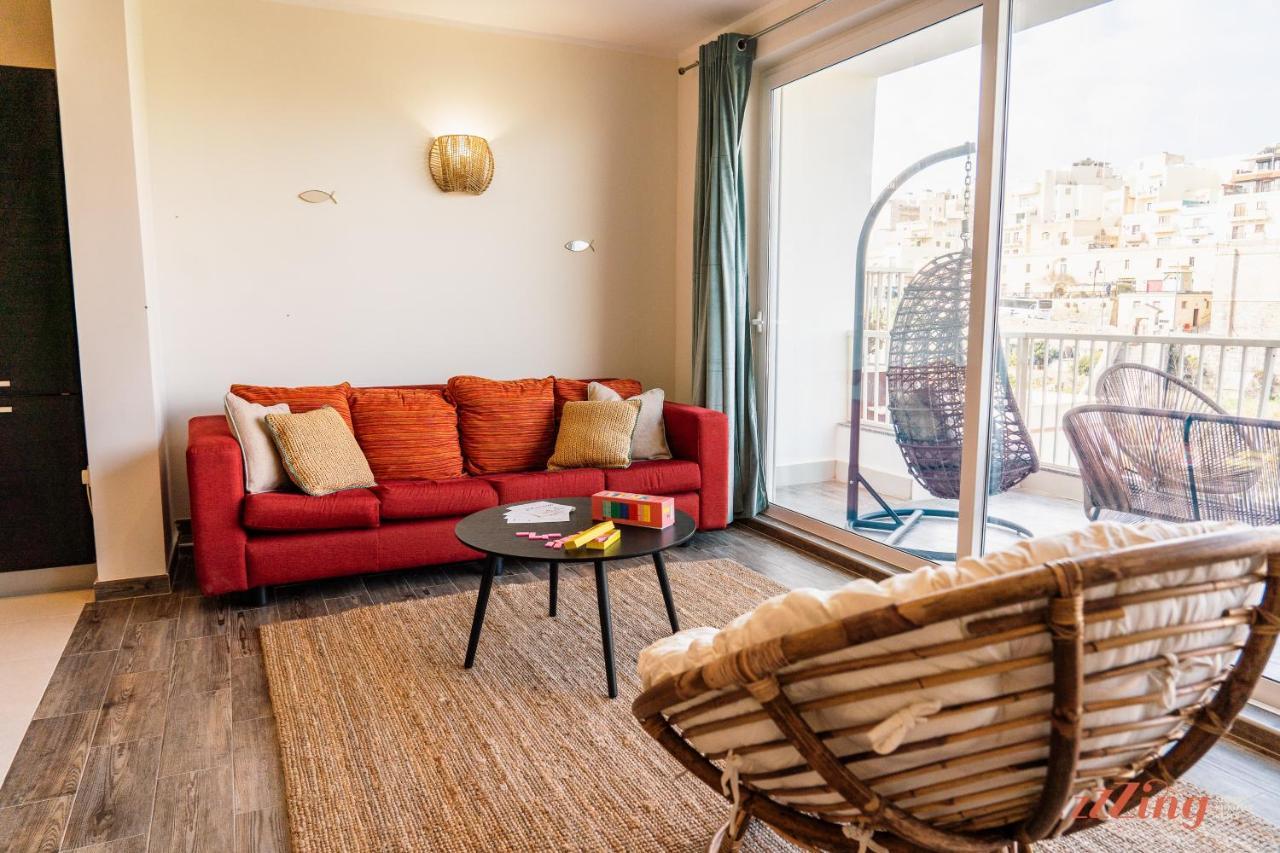 A Holiday Home In Mellieha With Gorgeous Views Exteriör bild
